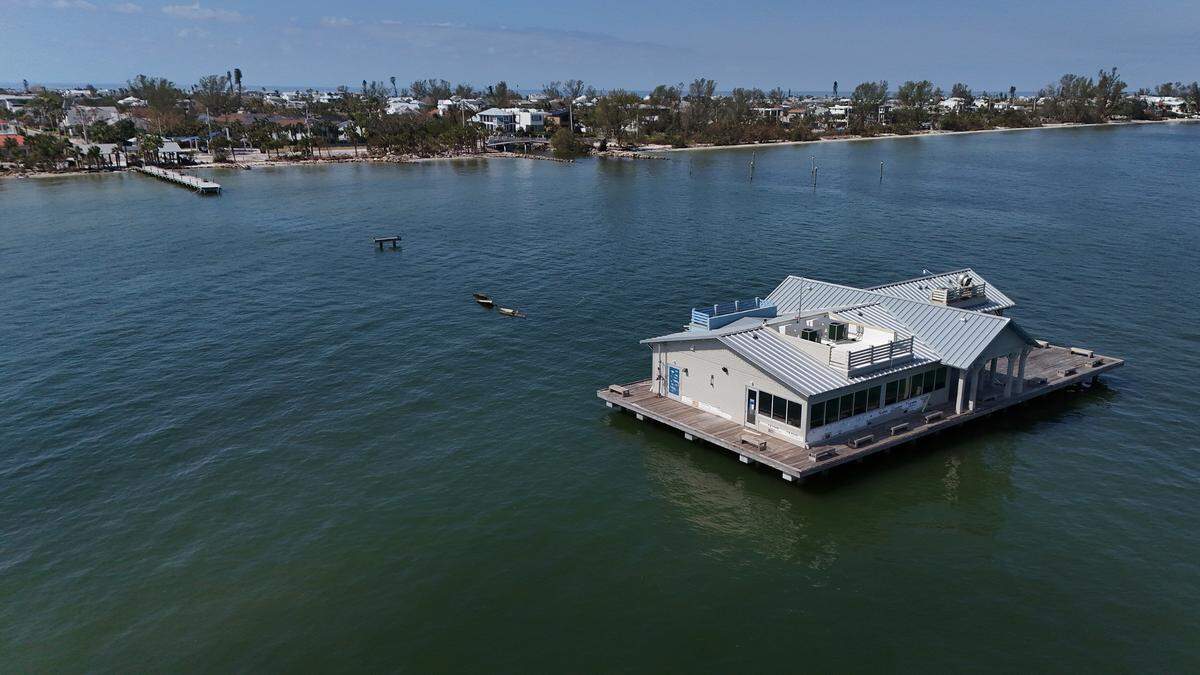 The Anna Maria Island City Pier is pictured after sustaining serious damage from Hurricane Milton on Oct. 15, 2024. The City of Anna Maria set an “aggressive” timeline to reopen its City Pier thanks to $1.25 million in funding from state officials.