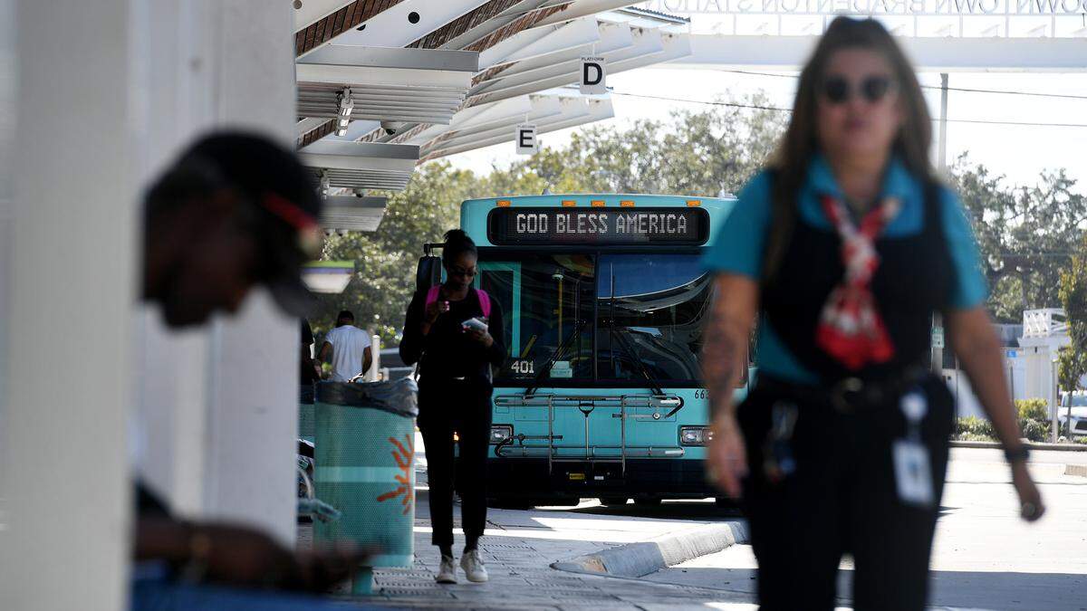 MCAT public transit buses have seen a small bump in monthly ridership after Manatee County began an 18-month pilot program in November to make the buses fare-free.