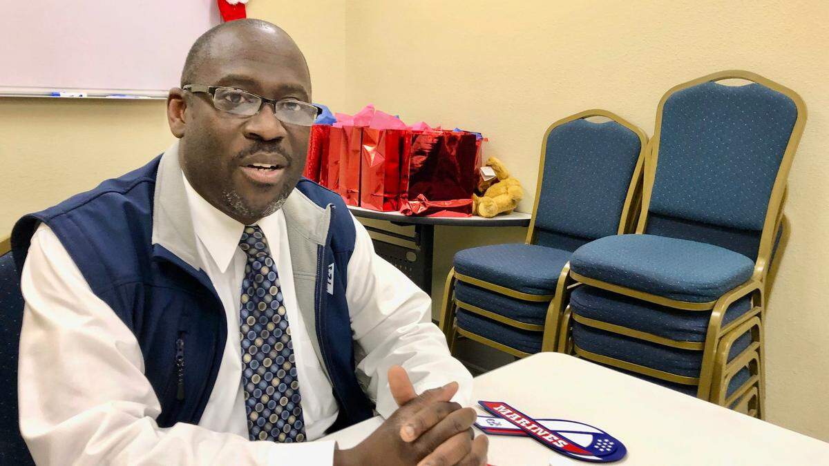 12/21/2020--Edwin Robinson, chairman of the Manatee County Veterans Council, praised a bi-partisan bill that would broaden veteran access to COVID-19 vaccines.