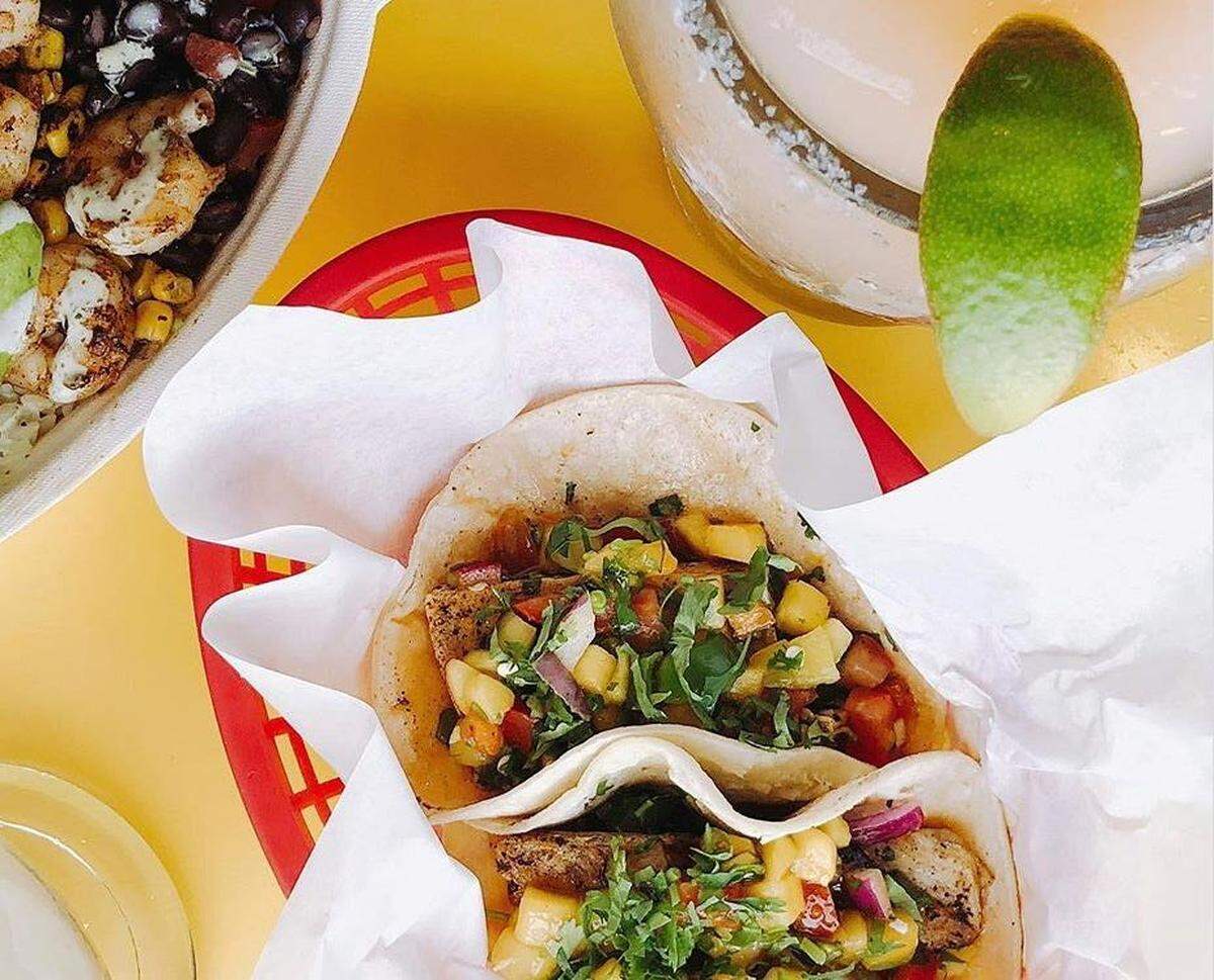 The Mahi Mango Taco, a limited time offering at Fuzzy’s Taco Shop.