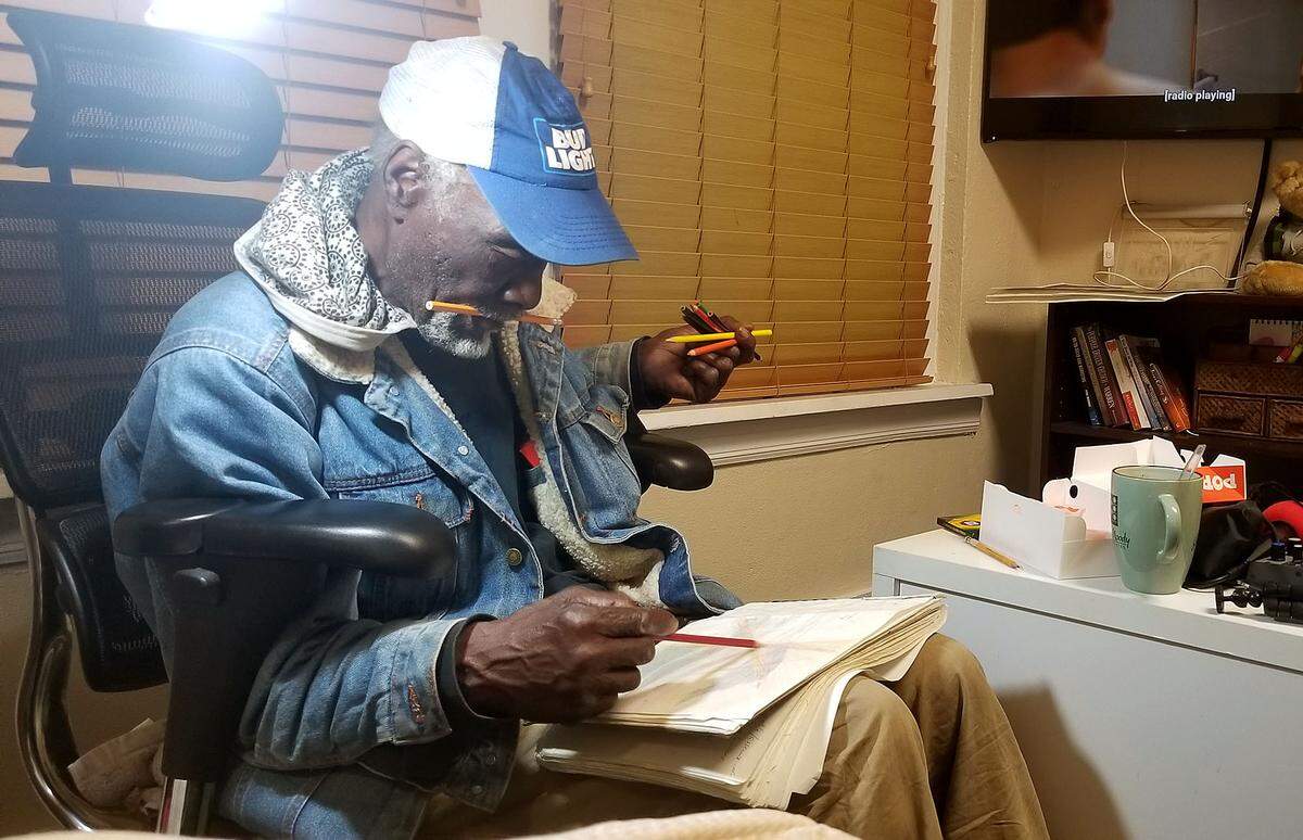Emmanuel ‘Manny’ Fluker, Vietnam vet, was commonly seen on Main Street in downtown Bradenton. Fluker built a friendship with James. A. Smith over a period of two years. Fluker died on September 5, 2021, and will be laid to rest at the Sarasota National Cemetery.
