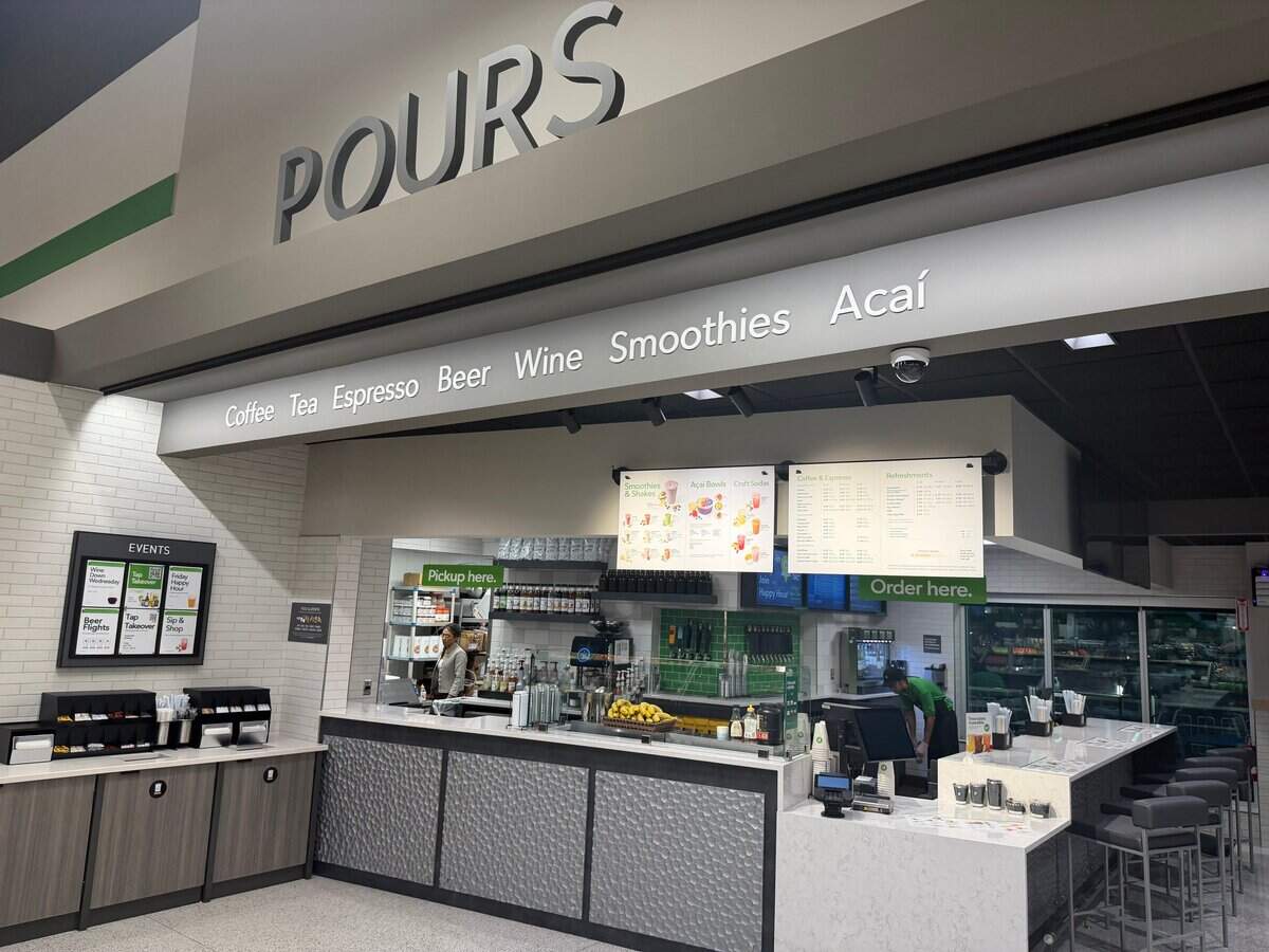 Publix at Northchase, 16642 State Road 64 E., Bradenton, opened Thursday, June 11, 2026. One of the new features unveiled is the Pours department that serves beer, wine, tea, coffee, smoothies and acai bowls.