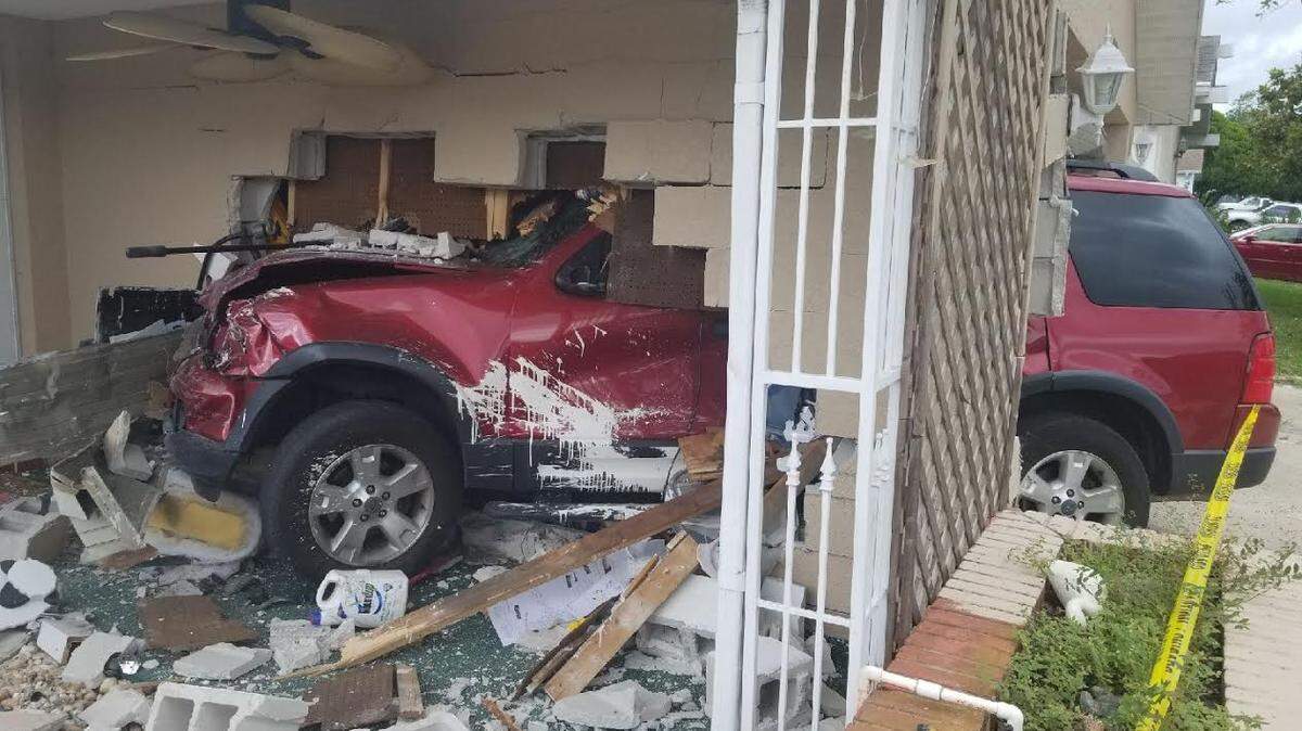 A 17-year-old boy with a learner's permit is facing reckless driving charges after troopers say he took his mother's car without her permission and crashed it into a Port Richey home on Monday.