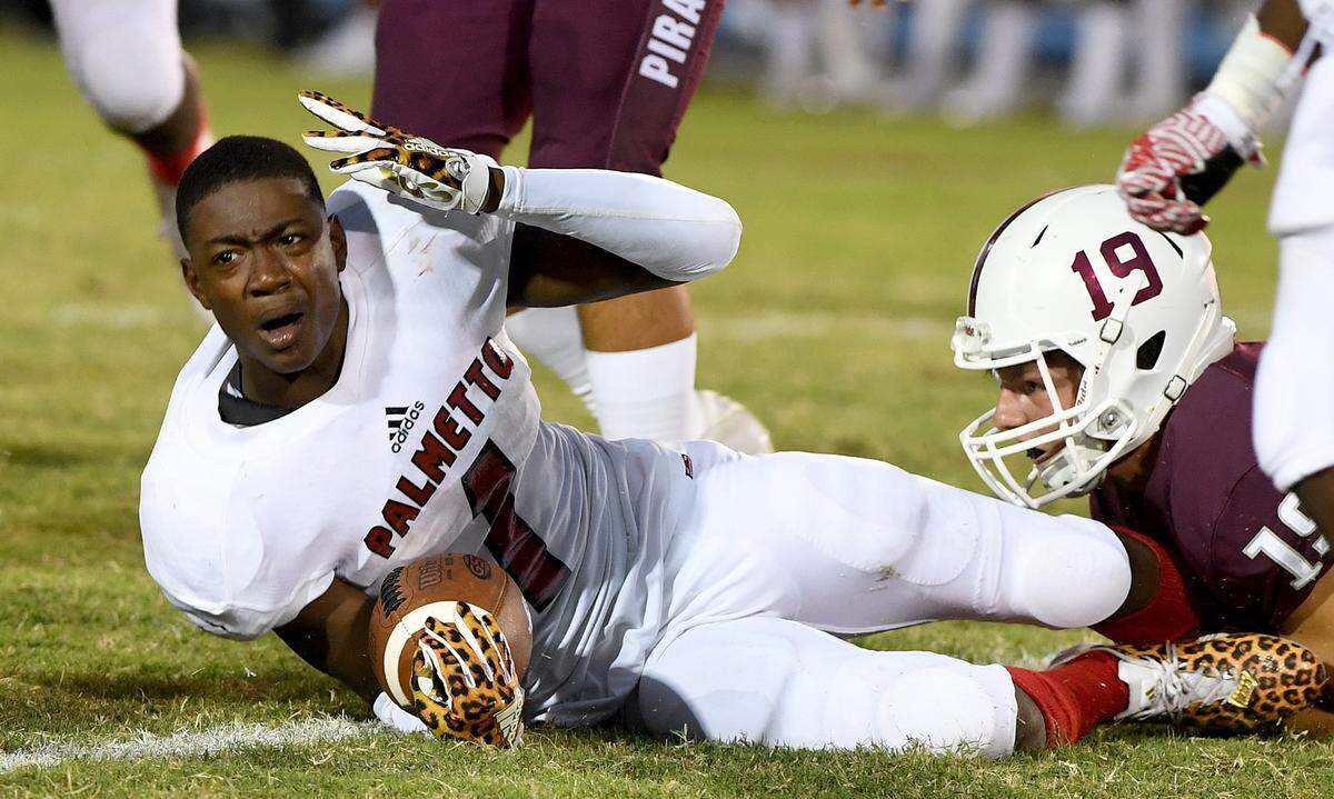 Josh Siplin and the Palmetto Tigers are 4-0 at home this season as North Port comes to Harllee Stadium for a Class 7A-District 11 matchup.