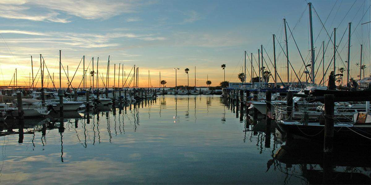 The Dunedin Marina.