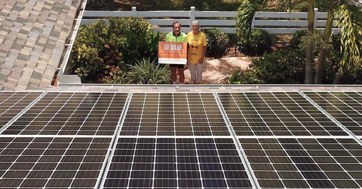 This week, nonprofit group Solar United Neighbors (SUN) announced the launch of the Manasota Solar Co-op to help residents and businesses go solar in Manatee and Sarasota counties.