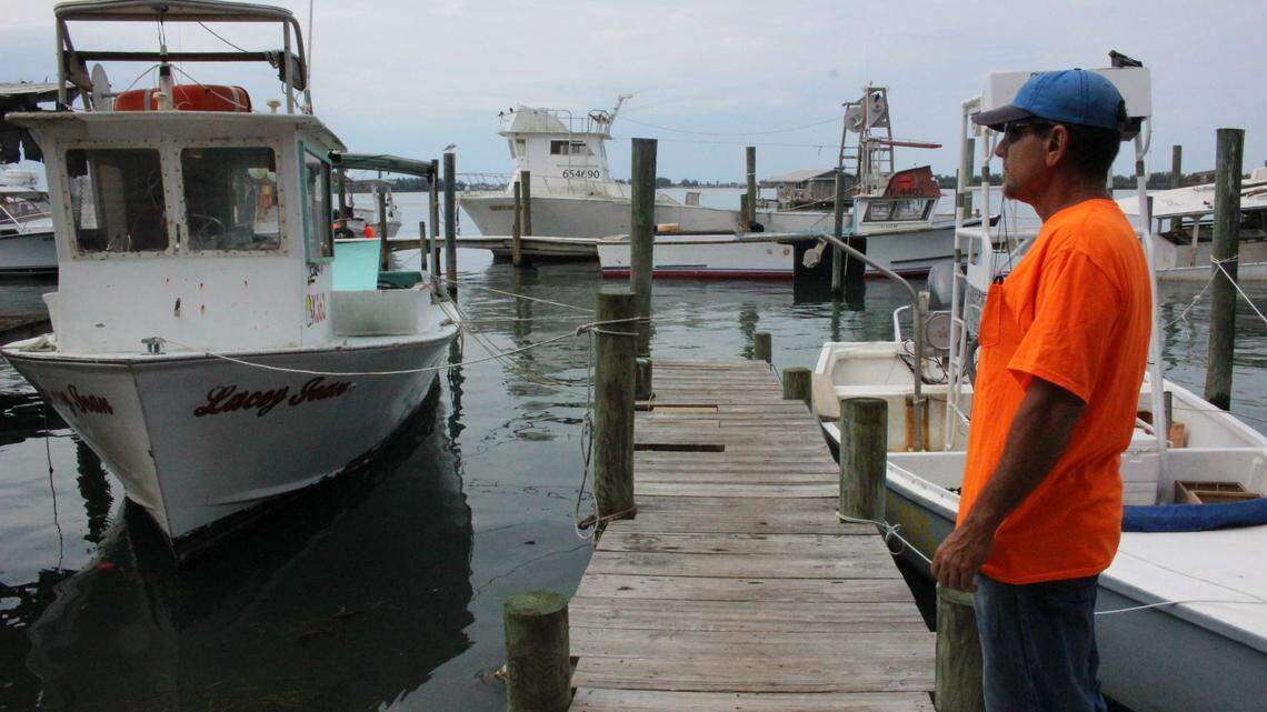 Brian Ibasfalean, production manager for A. P. Bell Fish Company, Inc., said he believes the downtown in stone crab supply this season was due to red tide.