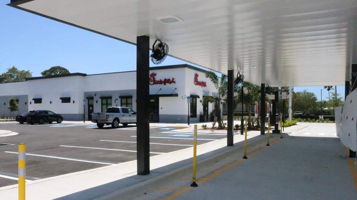 After a two-year wait, the Chick-fil-A at 4311 Manatee Avenue West, opened in May.
