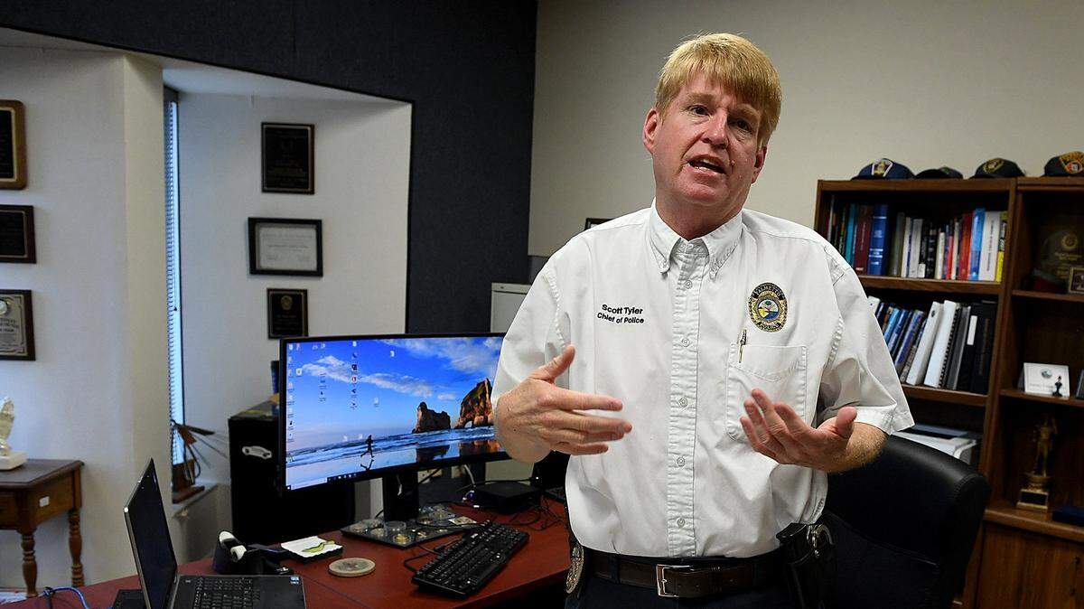 The Manatee County NAACP is threatening to file a complaint with the Florida Department of Law Enforcement against Palmetto Police Chief Scott Tyler for perceived inaction regarding recent issues within the department.