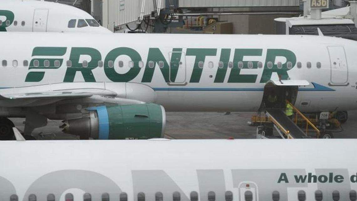 Frontier Airlines plane