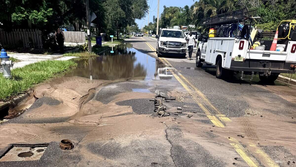 Bradenton water main break causes multi-day road closure, police say