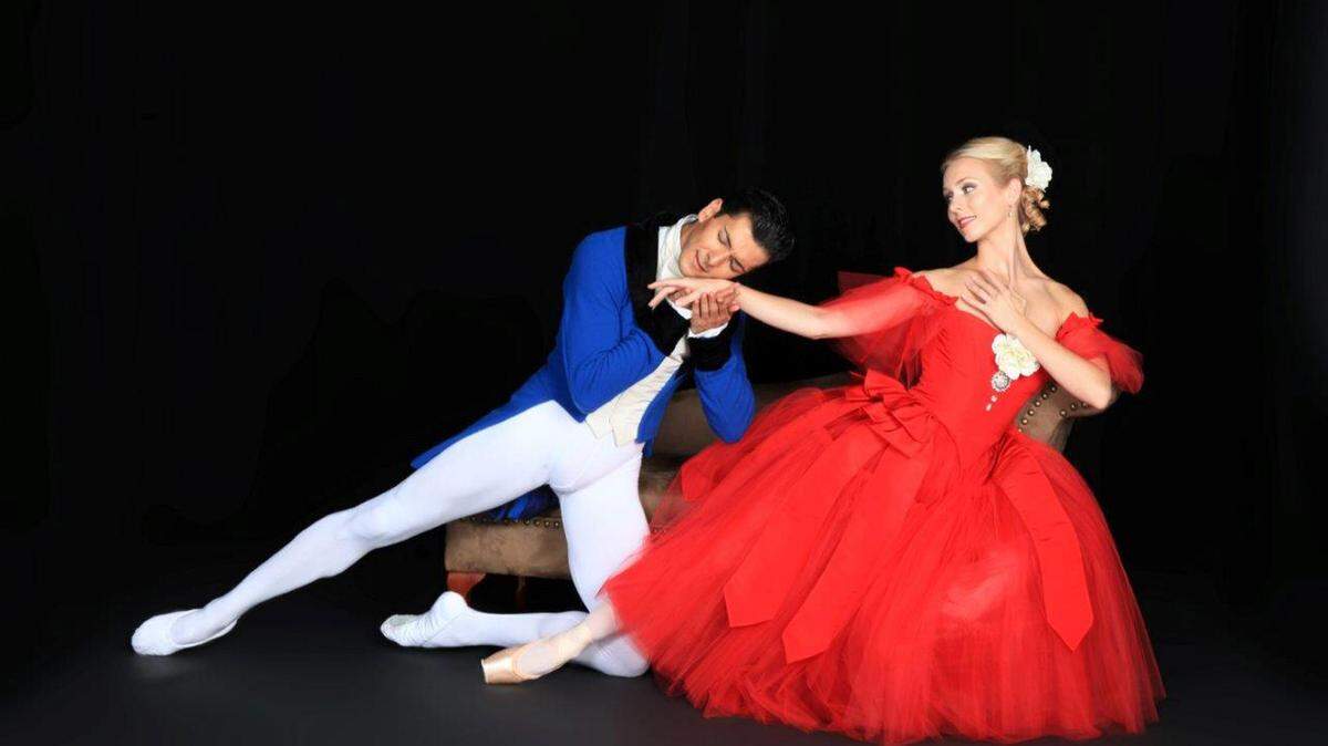 Victoria Hulland and Ricardo Graziano in Sir Frederick Ashton's "Marguerite and Armand." Frank Atura/PUBLICITY PHOTO