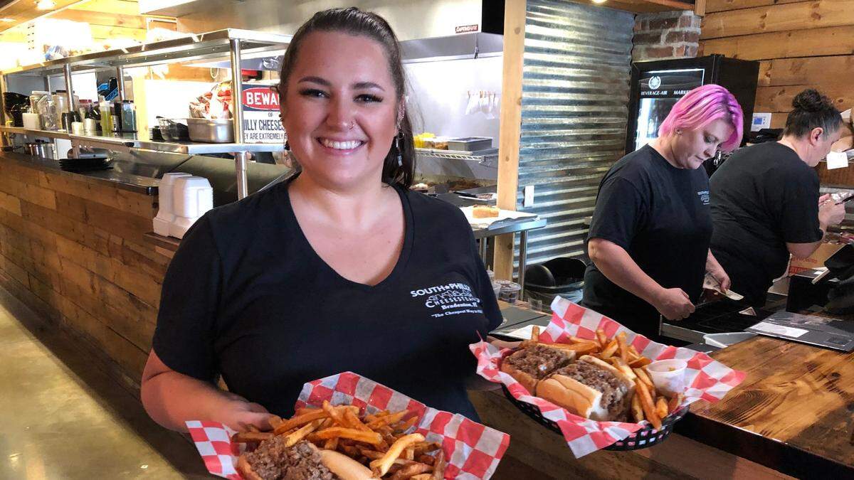 6/4/2021--The staff at South Philly Cheesesteaks has been busy serving customers at the company’s newest restaurant at 5967 Factory Shops Blvd., Ellenton. A fifth location is planned for the Creekside Commons shopping center that is under construction in Parrish.