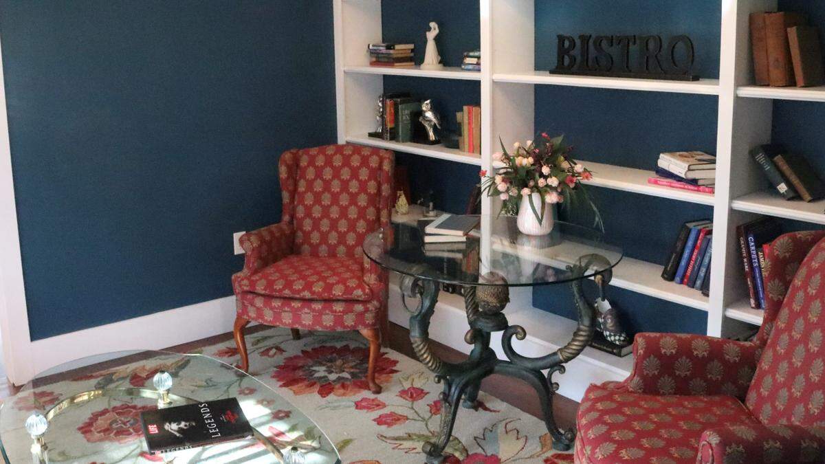 The Lazy Ballerina Bistro, 2715 Manatee Ave. W., Bradenton, offers a library space, as well as wine and beer and southern flair comfort food.