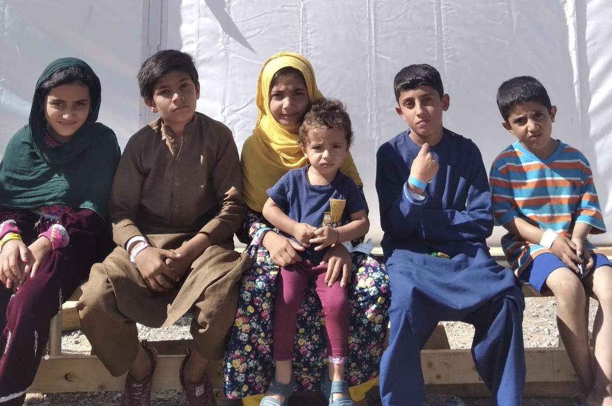 Sarasota Sheriff’s Deputy Mubarak brought 33 members of his family out of Afghanistan after the Taliban takeover last year. Here are some of the children who are now safe in the United States.