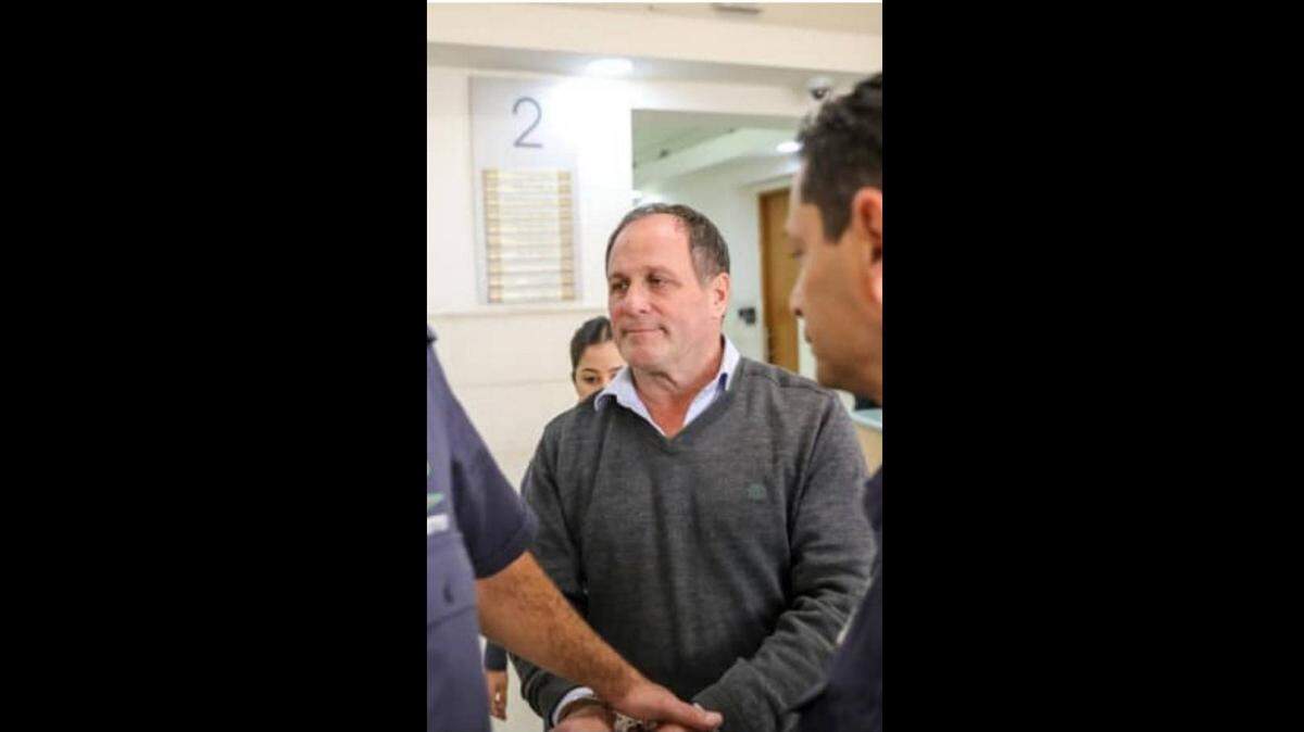 Thomas Gross was arrested in December by an Israeli International Police unit.