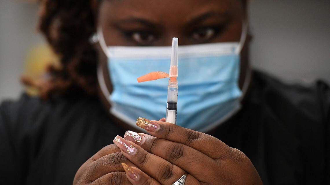 Nearly 48% of South Carolinians eligible to receive the vaccine are fully vaccinated, and about 57% have received at least one dose, according to health officials.