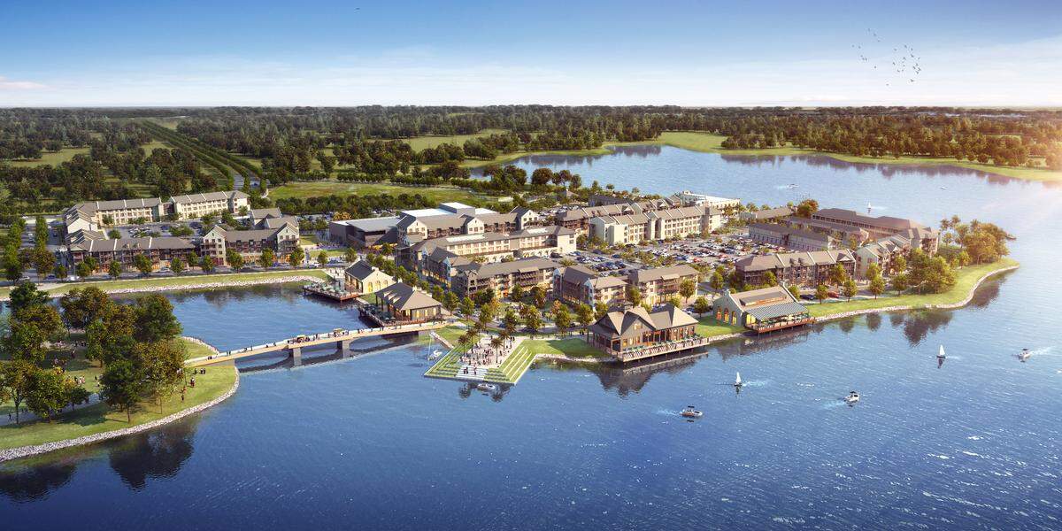 Waterside Place, the town center of Lakewood Ranch’s newest village, is scheduled to open in late 2020.