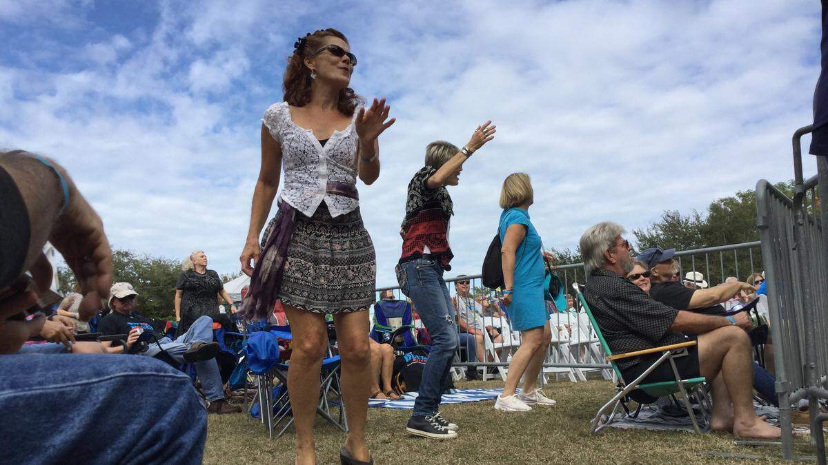 Saturday’s Bradenton Blues Festival musical lineup kept attendees on their feet dancing throughout the day.