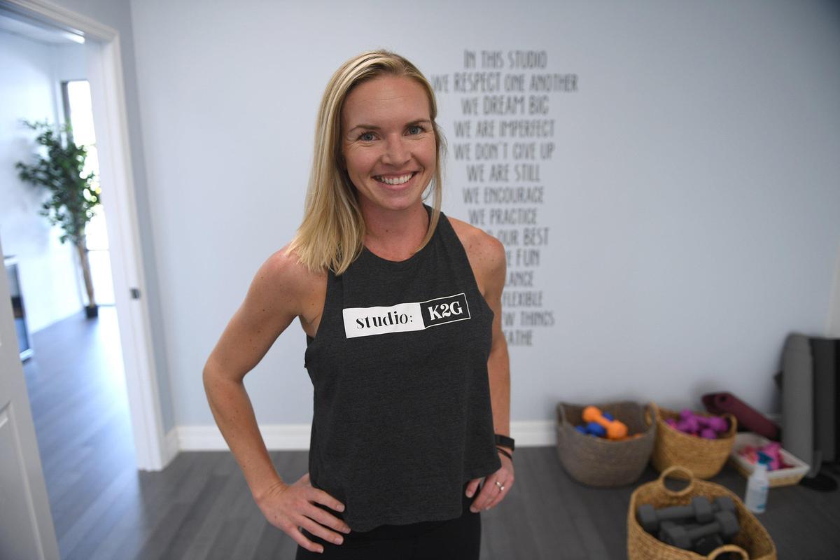 Kelly Gleason, owner of Yoga Studio: K2G is holding a benefit for a retired Sarasota police officer who is battling cancer.