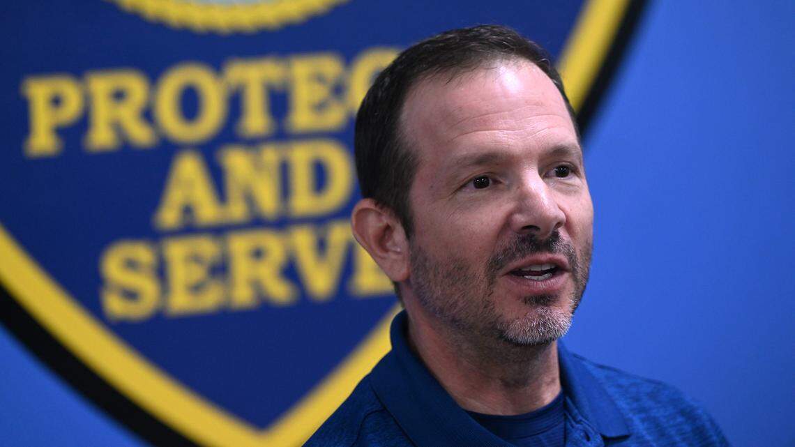 Detective Jim Curulla of Bradenton Police Department’s Elder Fraud Unit on Jan. 6, 2026.