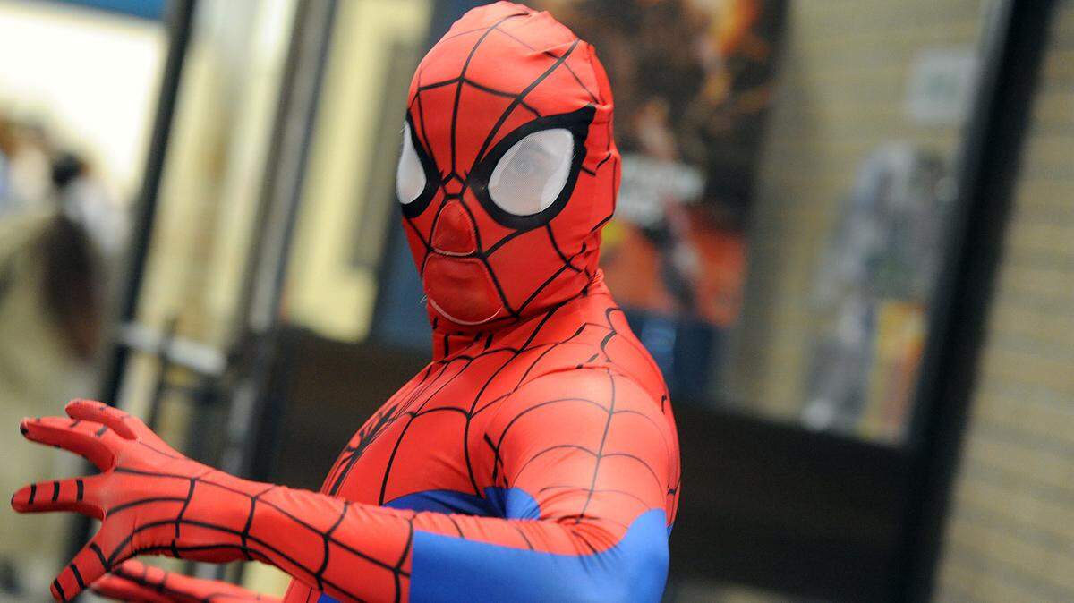 Spider-Man was at the sixth annual Mana-Con Comics Convention at Central Library in downtown Bradenton in October 2015.TIFFANY TOMPKINS-CONDIE/Bradenton Herald
