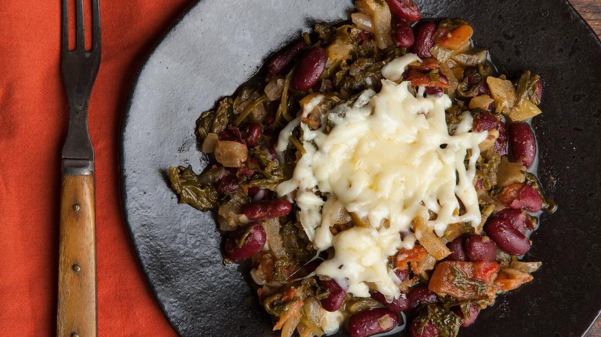 Chili Bean Apple Jack Stew.