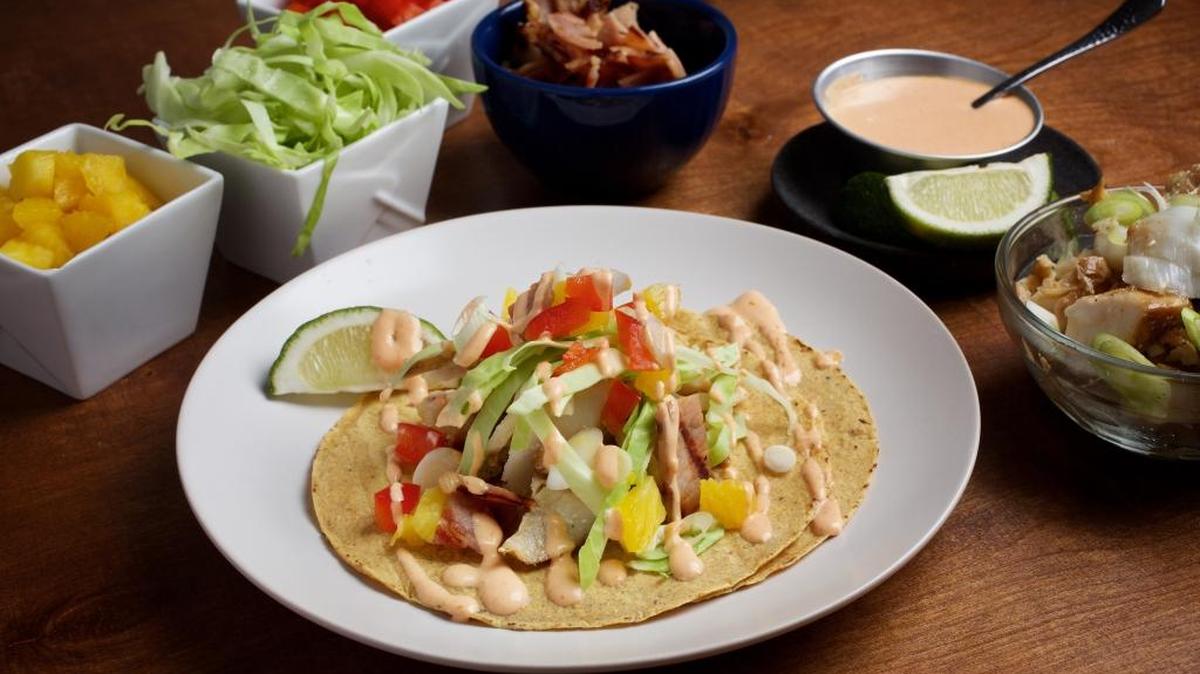 Hawaiian Fish Tacos.