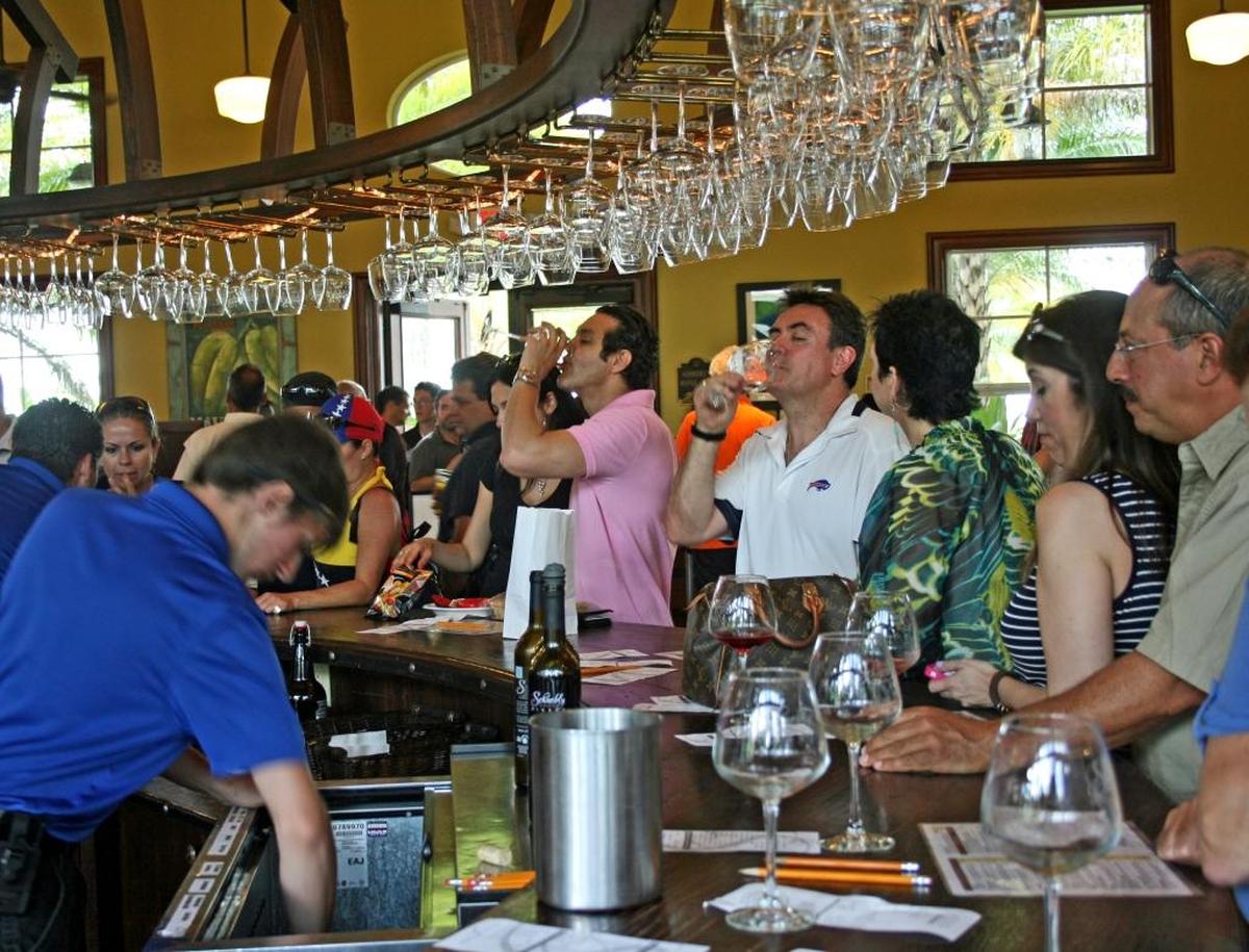 You can taste wine made from avocados, lychees and even mangoes at Schnebly’s Winery in the Redland.