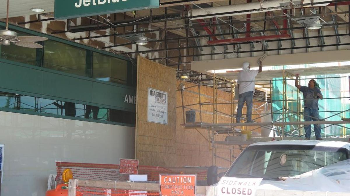 The contract for the curbside remodel at the Sarasota Bradenton International Airport was extended by 105 days at the Sarasota Manatee Airport Authority’s board meeting on Monday. The project is now expected to be finished by November.