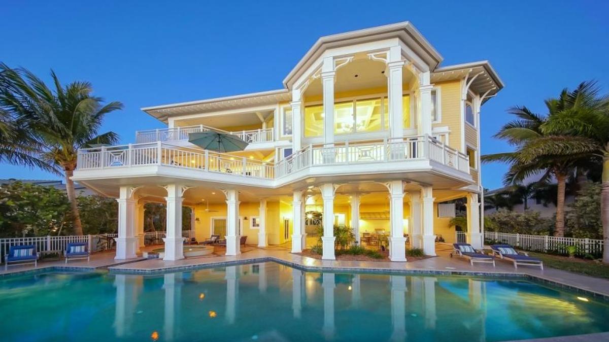 At $6.8 million, this Longboat Key home sale was the largest of the year for 2018 in Manatee, Sarasota and Charlotte counties.