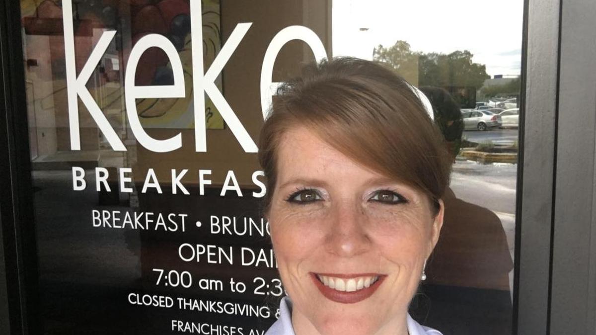 Jennifer Hagenbuch, president Keke’s Breakfast Cafe.