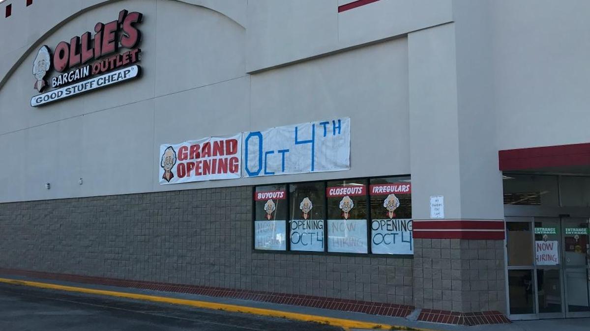 Ollie’s Bargain Outlet has announced that its Bradenton area store will open Oct. 4. The opening was delayed two weeks by Hurricane Irma.