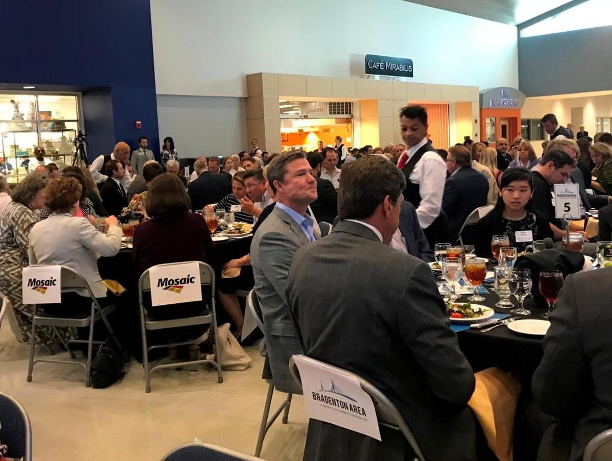 The 2017 Annual Update of the Bradenton Area Economic Development Corporation attracted a large crowd to Manatee Technical College on Friday.