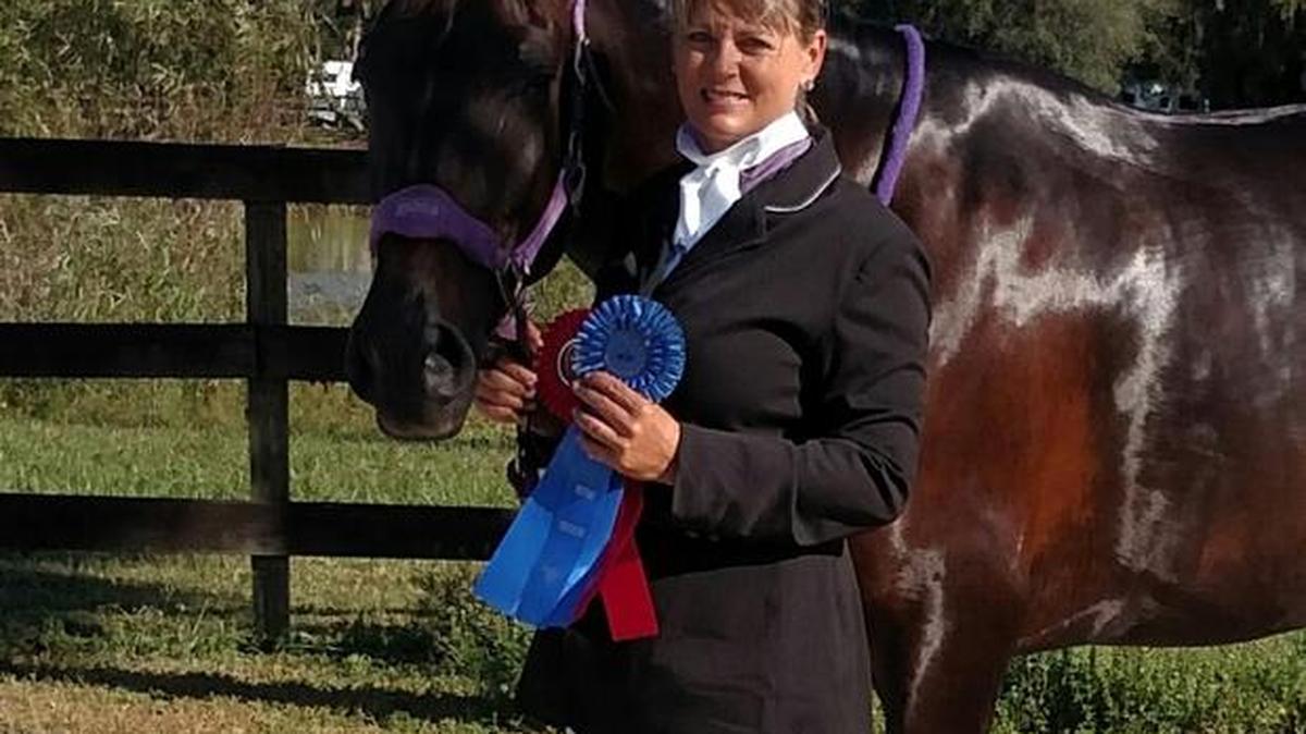 Carmen Hanson, owner of CPonies, Myakka City.