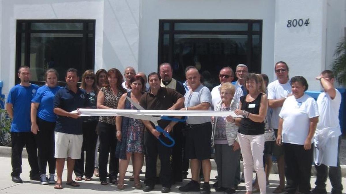 A ribbon cutting was held for Ellas Real Greek Food Fast, 8004 Cortez Road W., Bradenton. The restaurant offers the finest Greek cuisine in the most efficient and quickest way possible while maintaining strict taste, quality and cultural standards. For more information, call 941-254-7511 or eatellas.com. Do you have a ribbon cutting you’d like to submit? Send it to Angie Monroe at amonroe@bradenton.com. Photo courtesy of Manatee Chamber of Commerce.