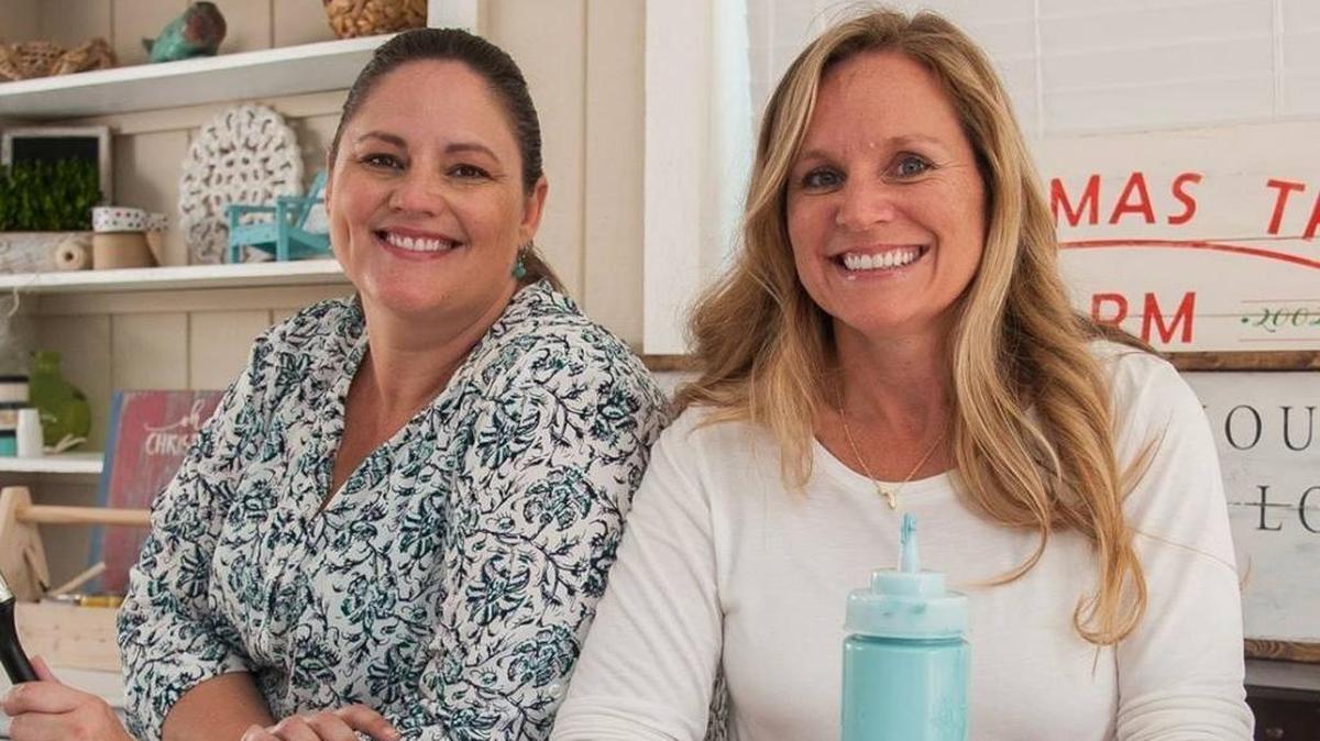 Jennifer Bade and Jennifer Gunter, the owners and founders of The Makers Market and Workshops in Bradenton.
