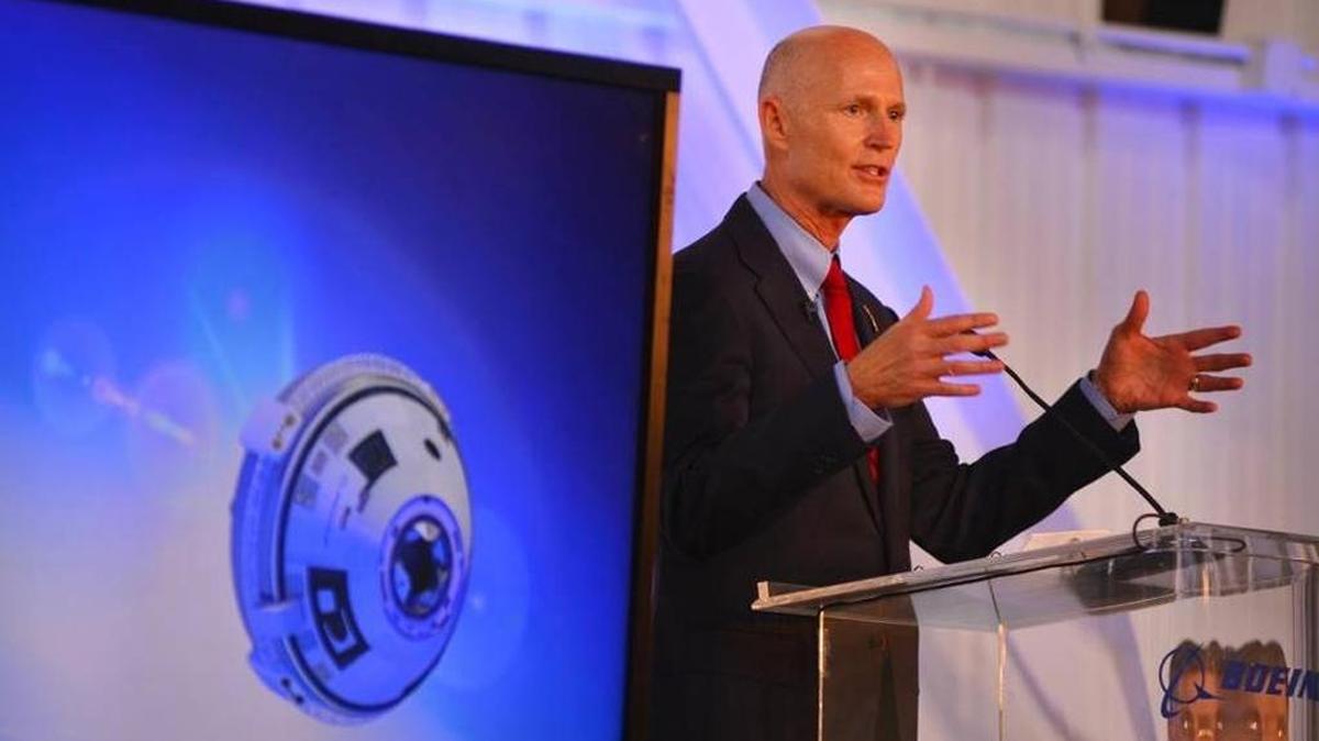 Gov. Rick Scott, speaking at the grand opening for Boeing’s Commercial Crew and Cargo Processing Facility at Kennedy Space Center, asserts that business incentives are critical to spurring job creation and economic growth around the state.