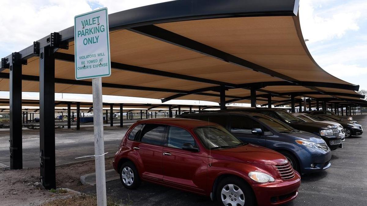 Covered parking will be finished this summer, which SRQ officials hope will lure more travelers.
