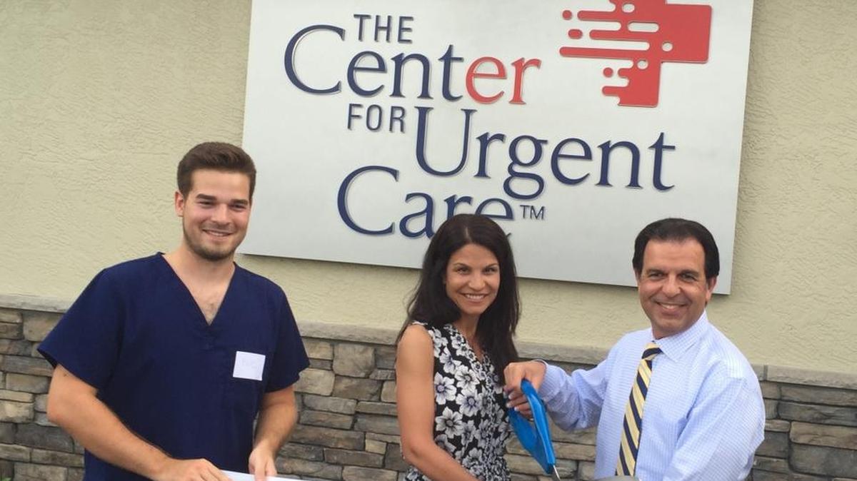 A ribbon cutting was held for The Center for Urgent Care, 10940 S.R. 70 E., Suite 103, Lakewood Ranch. The Center provides emergency care, lab and imaging services, in-house pharmacy and supplies. For more information, call 941-243-3088 or centerforurgentcare.com. Do you have a ribbon cutting you’d like to submit? Send it to Angie Monroe at amonroe@bradenton.com. Photo courtesy of Manatee Chamber of Commerce