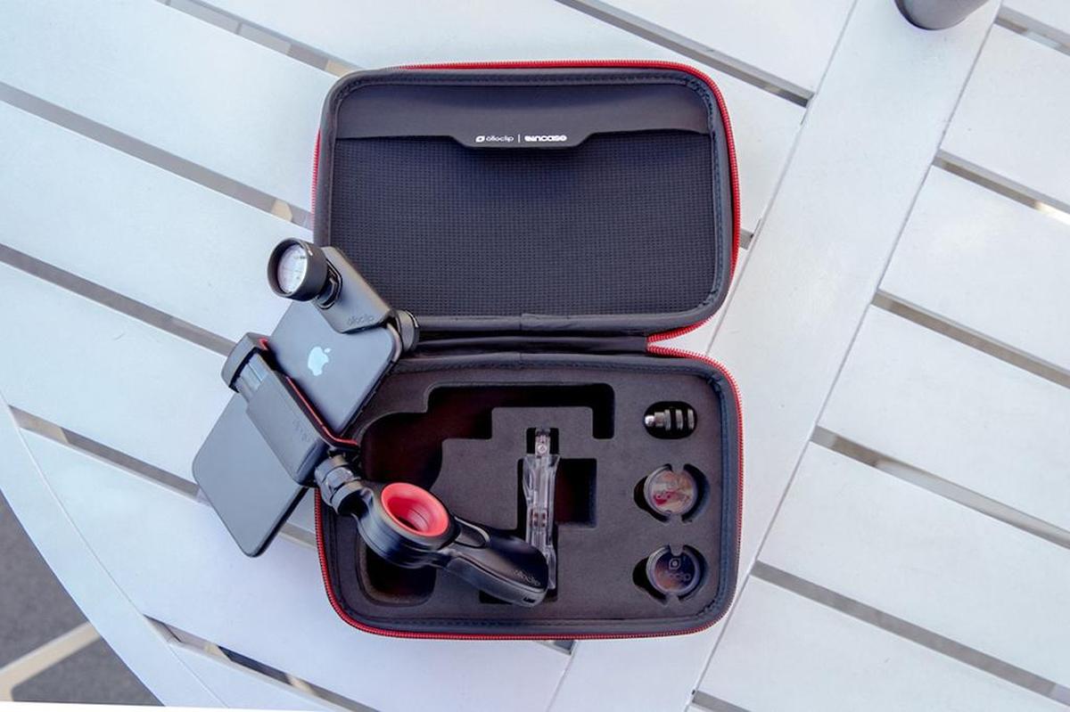 The Olloclip Filmer’s Kit for iPhone.