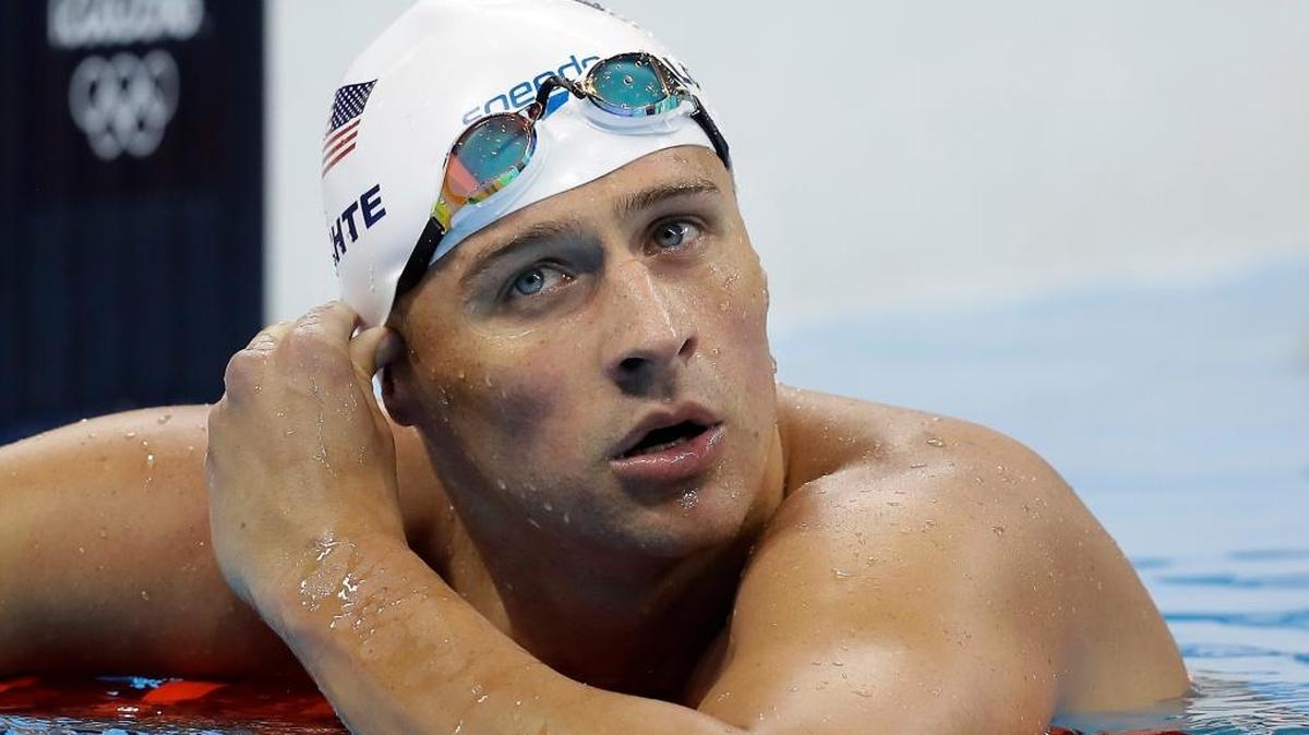 American Ryan Lochte has 12 Olympic medals to his credit but is in hot water after his drunken incident in Rio.