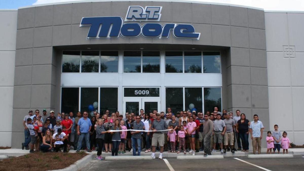 A ribbon cutting was held for R.T. Moore-Lakewood Ranch, 5009 Lena Road, Lakewood Ranch. The company is a full-service plumbing and mechanical contractor, serving multifamily and residential markets with target markets including high rise apartments, garden apartments, assisted living, student housing, and hotels. For more information, call 317-291-9915 or rtmoore.com. Do you have a ribbon cutting you’d like to submit? Send it to Angie Monroe at amonroe@bradenton.com. Photo courtesy of Manatee Chamber of Commerce.