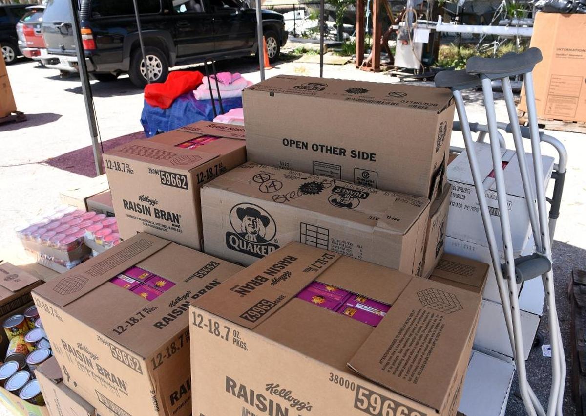 Collecting physical supplies and properly storing them until they’re needed, often months down the road and after media attention on the disaster has faded, can be helpful to communities as they continue to recover.