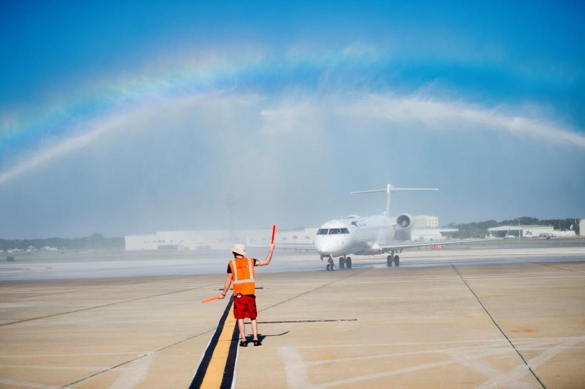 Passenger traffic fell slightly at Sarasota Bradenton International Airport in 2017, largely due to Hurricane Irma and winter storms that caused many flight cancellations.