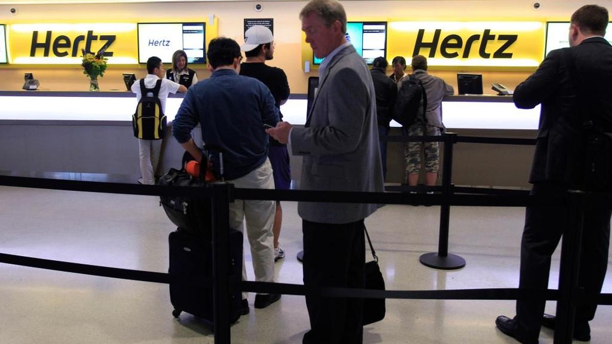Hertz Global Holdings Inc., based in Estero, said it plans to continue to cut costs to improve its finances.