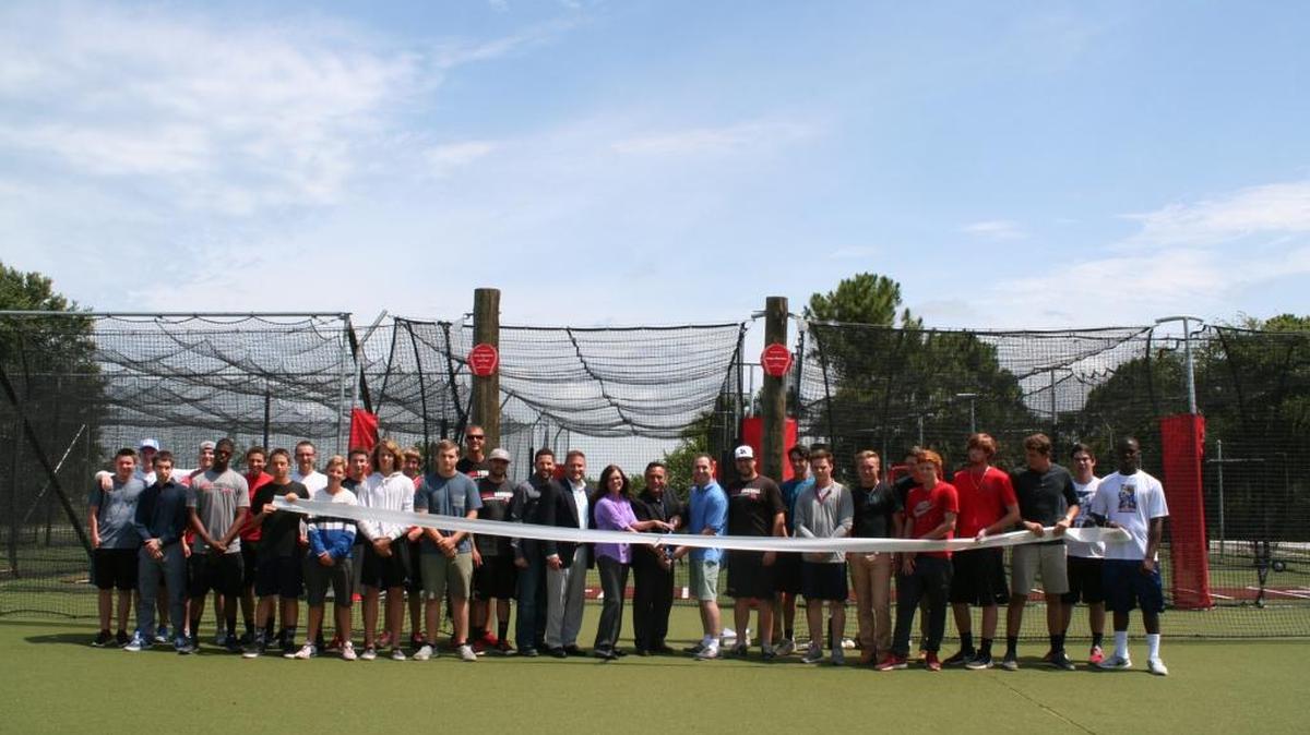 A ribbon cutting was held for Inspiration Academy’s Batting Cages, 7900 40th Ave. W., Bradenton. The independent, coeducation day and boarding school added batting cages to its facility. For more information, call 941-795-5466 or inspirationacademy.com. Do you have a ribbon cutting you’d like to submit? Send it to Angie Monroe at amonroe@bradenton.com. Photo courtesy of Manatee Chamber of Commerce.