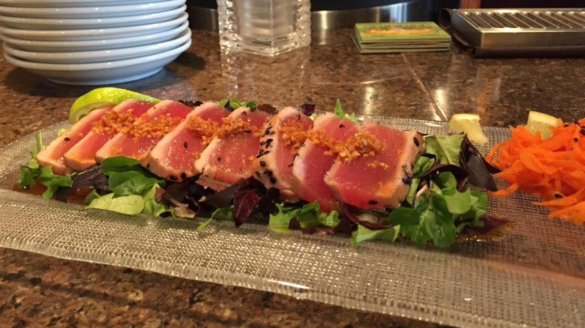 Mattison’s City Grille Downtown Riverwalk sushi chef Neal Carter, who has made sushi for famous clients such as the Clinton family and The Rolling Stones, has crafted a sushi menu full of rolls more unique than most other sushi menus.