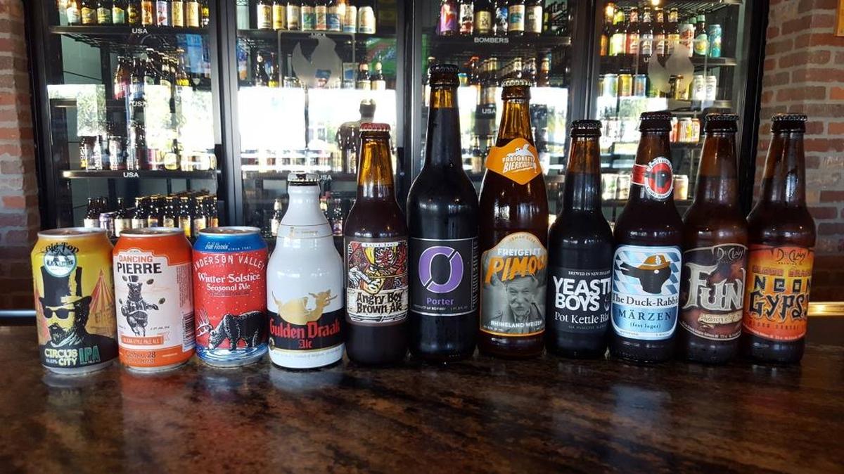 Get your first select beer for $1 at World of Beer Bradenton, 497 Cortez Road W., on Election Day. World of Beer constantly rotates taps, bottles and cans to include beers from around the world.