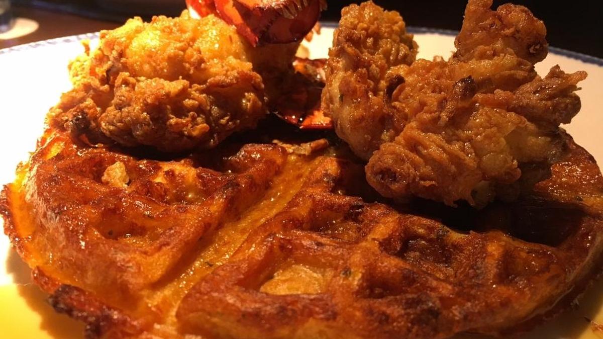 Lobster and waffles just wasn't meant to be. Not at Red Lobster, anyway.